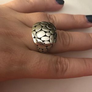 Beautiful silver plated ring